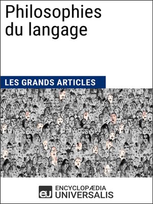 cover image of Philosophies du langage